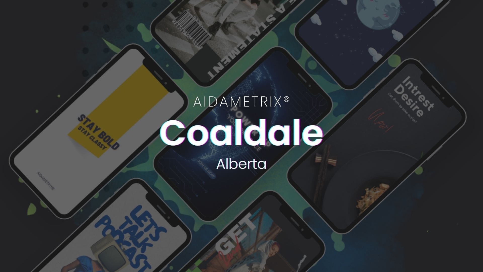 Image showing the Coaldale, AB location of our Digital Marketing and Web Development / Web Design Agency