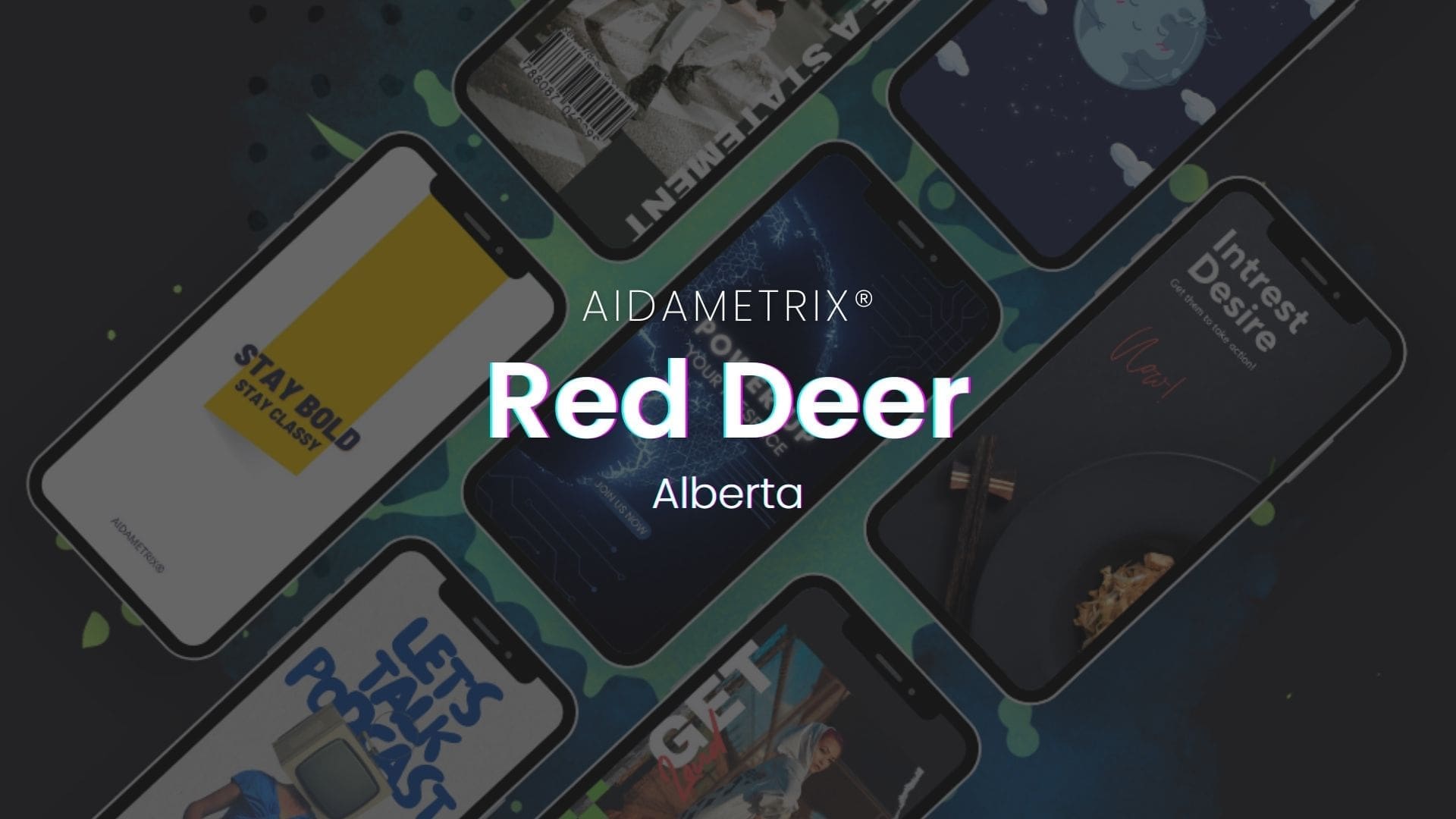 Image showing the Red Deer, AB location of our Digital Marketing and Web Development / Web Design Agency