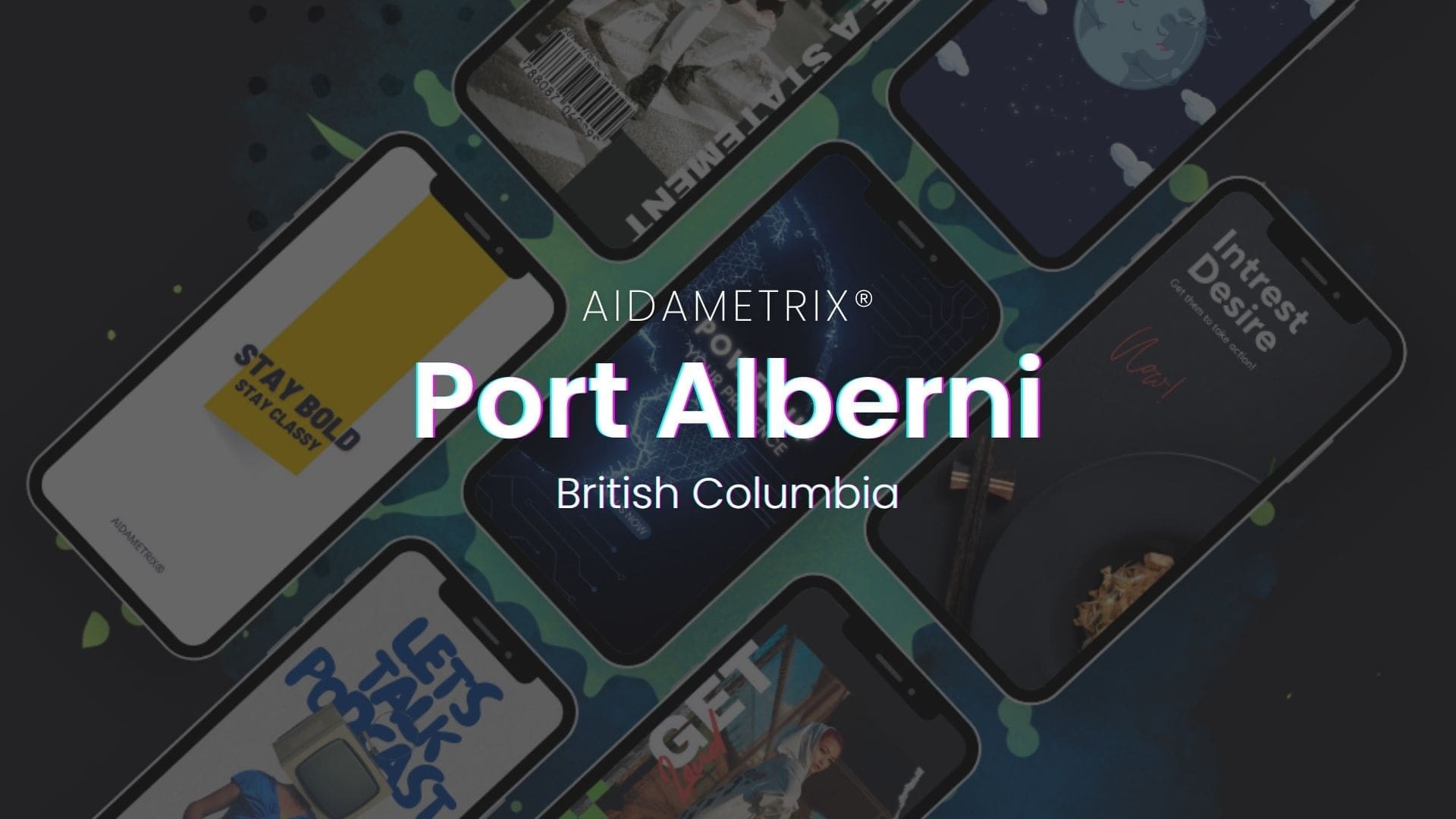 Image showing the Port Alberni, BC location of our Digital Marketing and Web Development / Web Design Agency