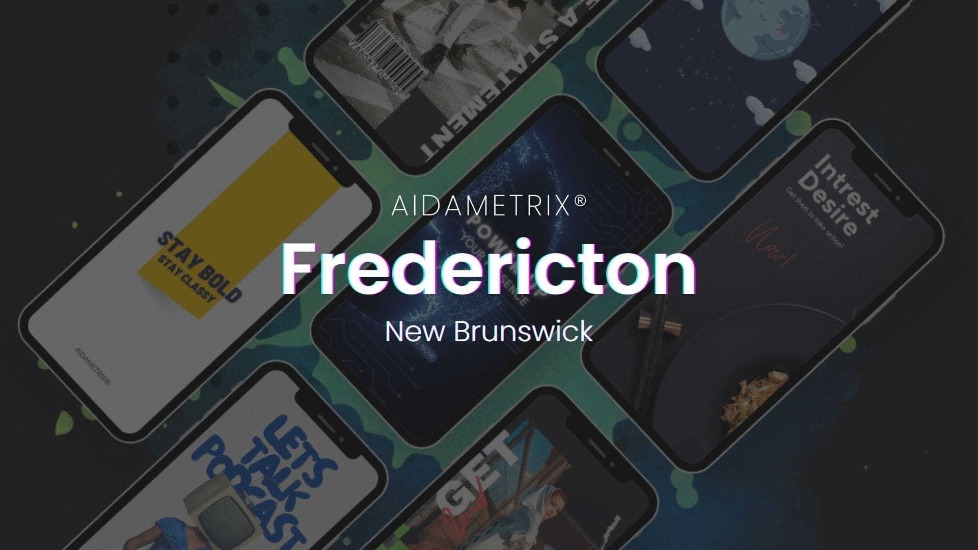 Image showing the Fredericton, NB location of our Digital Marketing and Web Development / Web Design Agency